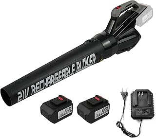 Soprador de bateria de lítio,Soprador de tempestade forte de bateria de lítio decíduo soprador de poeira soprador de folhas para pátio,quintal,calçada,soprador de folhas pequenas,com interruptor de co