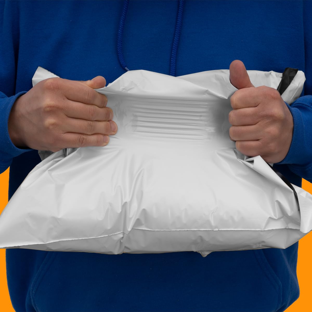 verpacking bolsas de envío de plástico 55x75 cm Blancos [tamaño y cantidad a elegir] Coex Sobres de Plástico Autoadhesivos bolsas de entrega 100 piezas