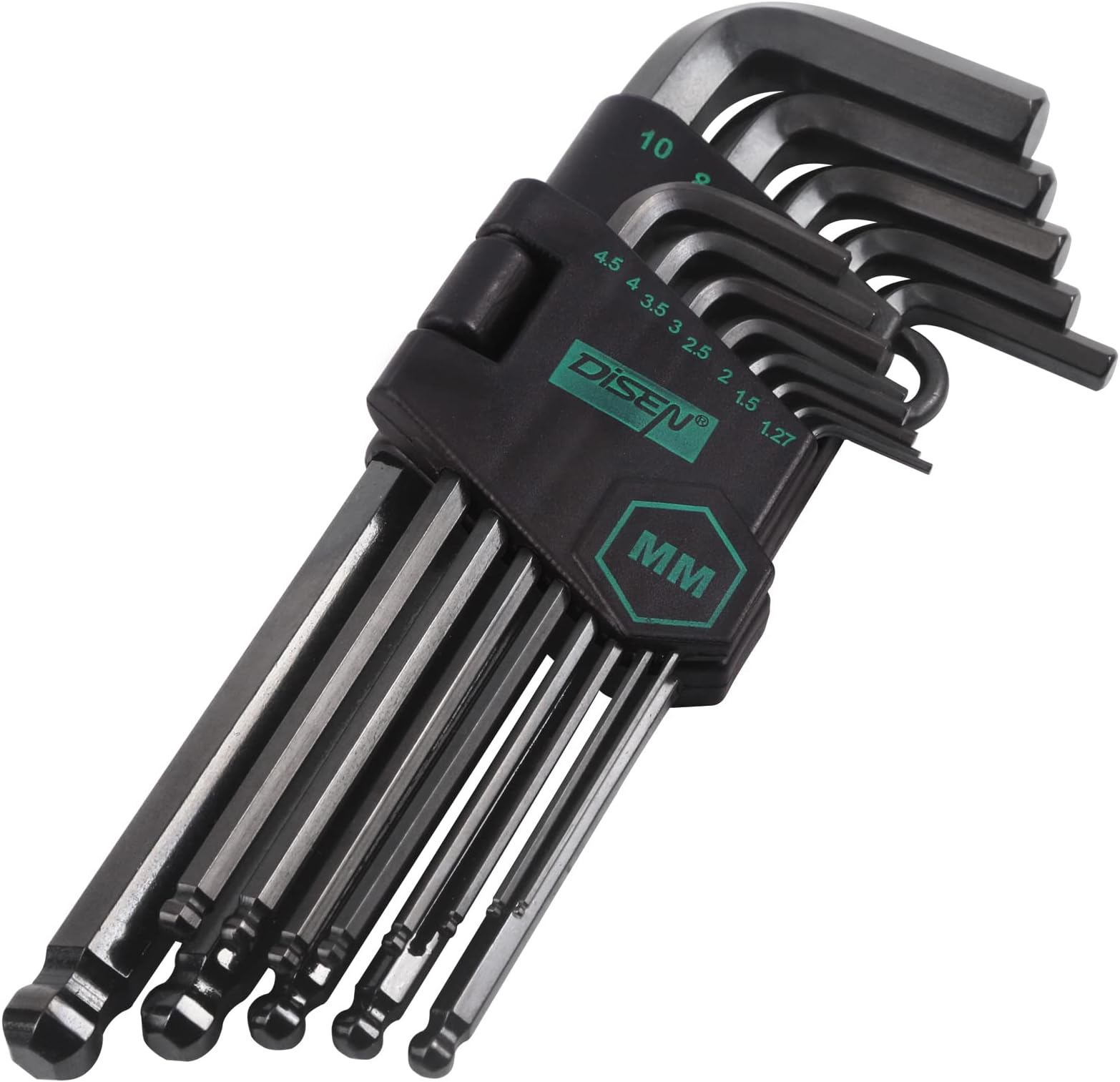 TEKTON Ball End Hex Key Wrench Set, 13Piece (1.2710 mm) 25272