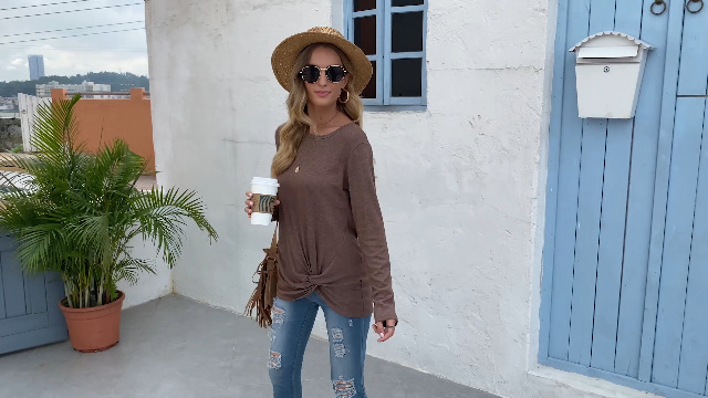 4 SAMPEEL+Wonens+Sweaters+Casual+Blouses