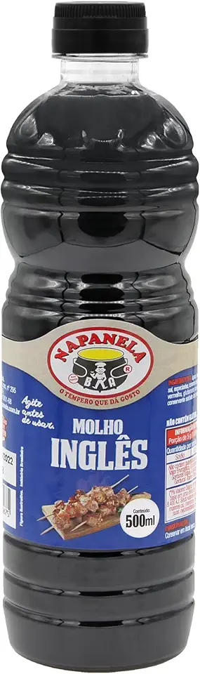 Molho Inglês NAPANELA GARRAFA 500ml