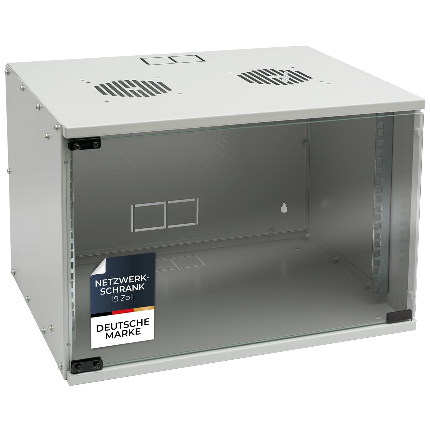 HMF 65707-07 Netzwerkschrank, Serverschrank 19 Zoll