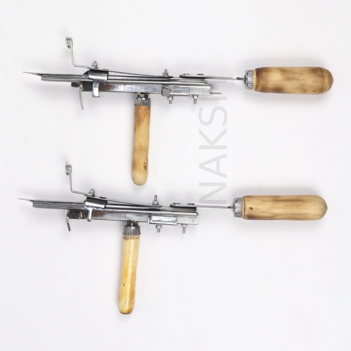 Naksh Carpets Manual Hand Tufting Gun – Combo of Cut & Loop Pile - Speed Tufting Tool for Rug & Carpet Weaving - Adjustable Loop Pile 43 to 45mm - Lightweight & Durable (6mm & 45mm Loop Combo)-picture-20