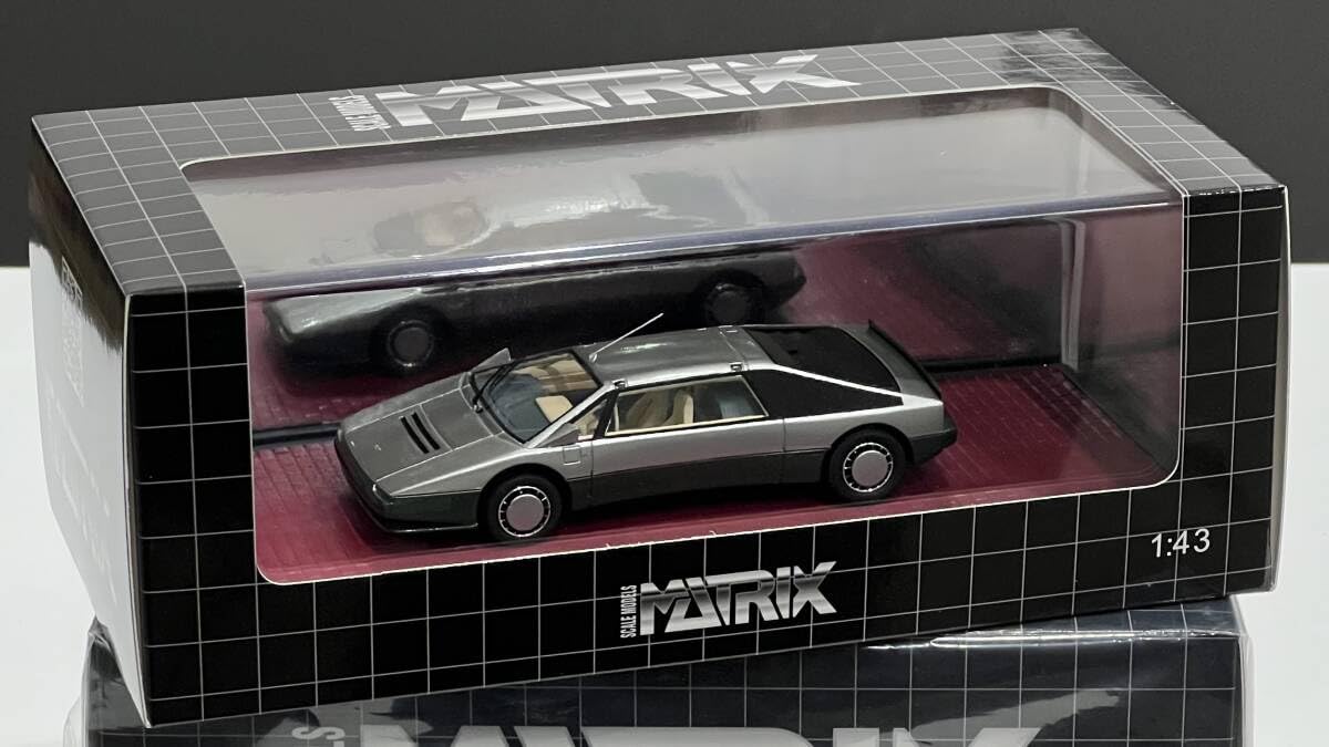 レア❗️ミニカー 1/43 マトリックス アストンマーチンV8 ザガート
