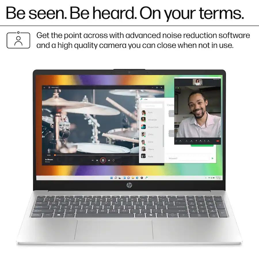 HP Laptop 15.6" táctil, 64GB RAM, 1TB SSD, Intel Core i7-1355U miniatura 6