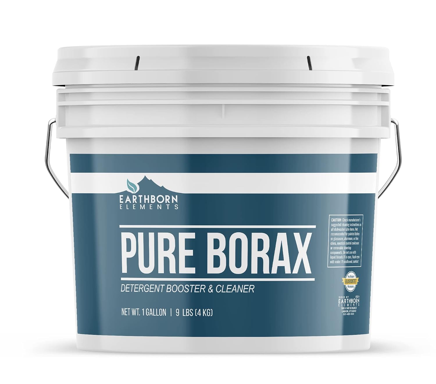 Earthborn Elements Baking Soda, Borax, and Washing Soda Bundle, Various Sizes, Bulk, Household Cleaning image 4