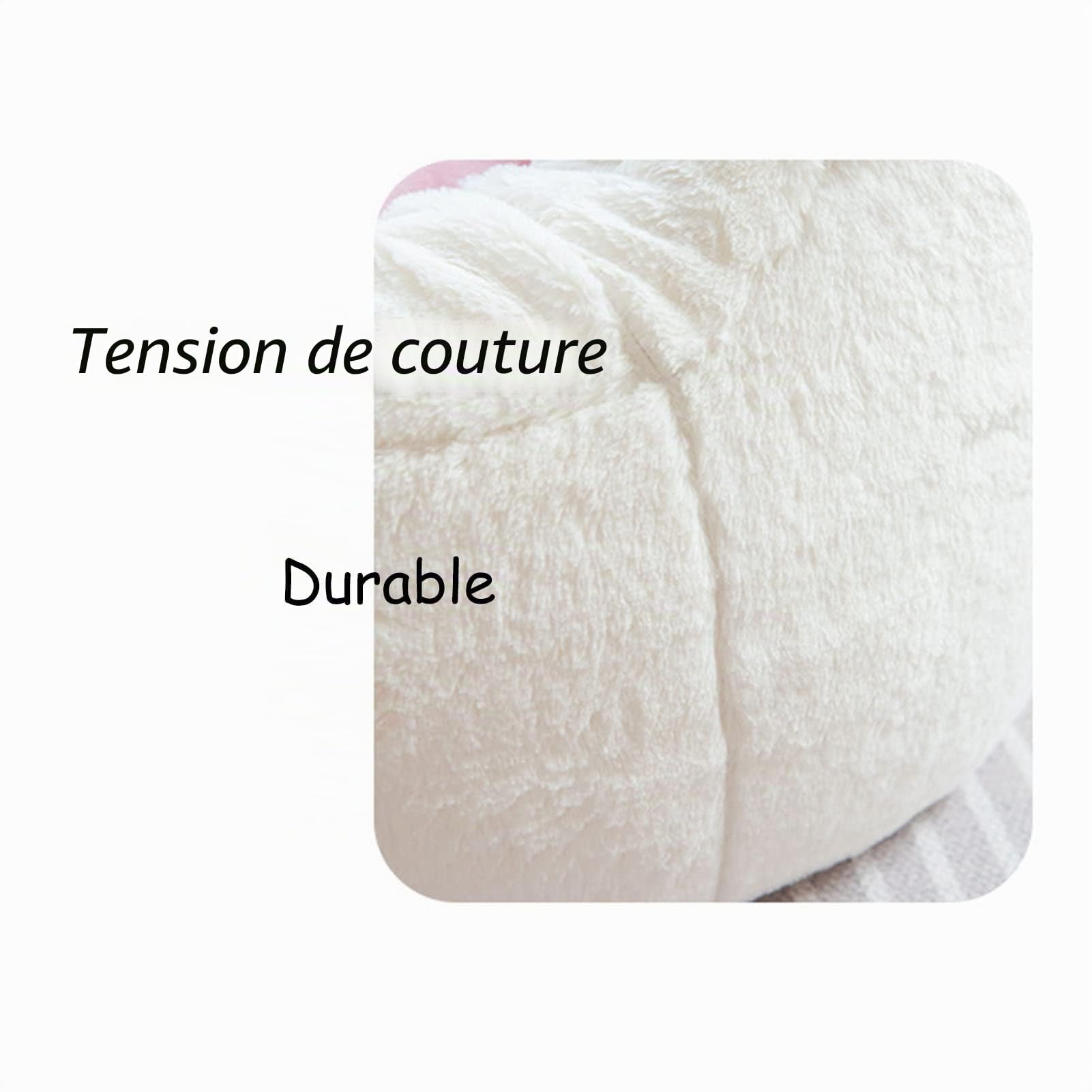 Housse de pouf (rembourrage non inclus) - Canapé paresseux mignon comme une patte de chat - Décorez le salon, la chambre à coucher pour adultes, S