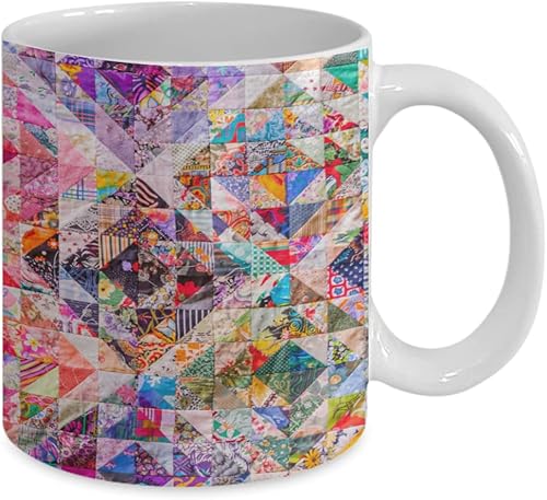 Miniatura 5 de Taza de edredón, regalo para edredón, regalos de colcha, taza de alcantarillado, colcha vintage, regalo para alcantarilla, taza de coser, taza de