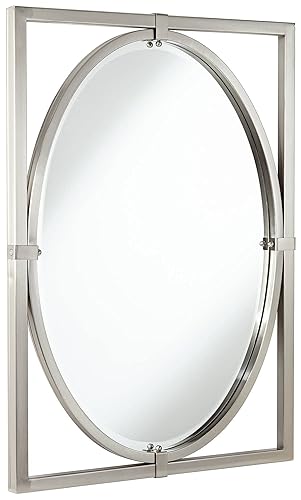 Miniatura 5 de Uttermost Akita - Espejo de pared de níquel cepillado 240 x 358in