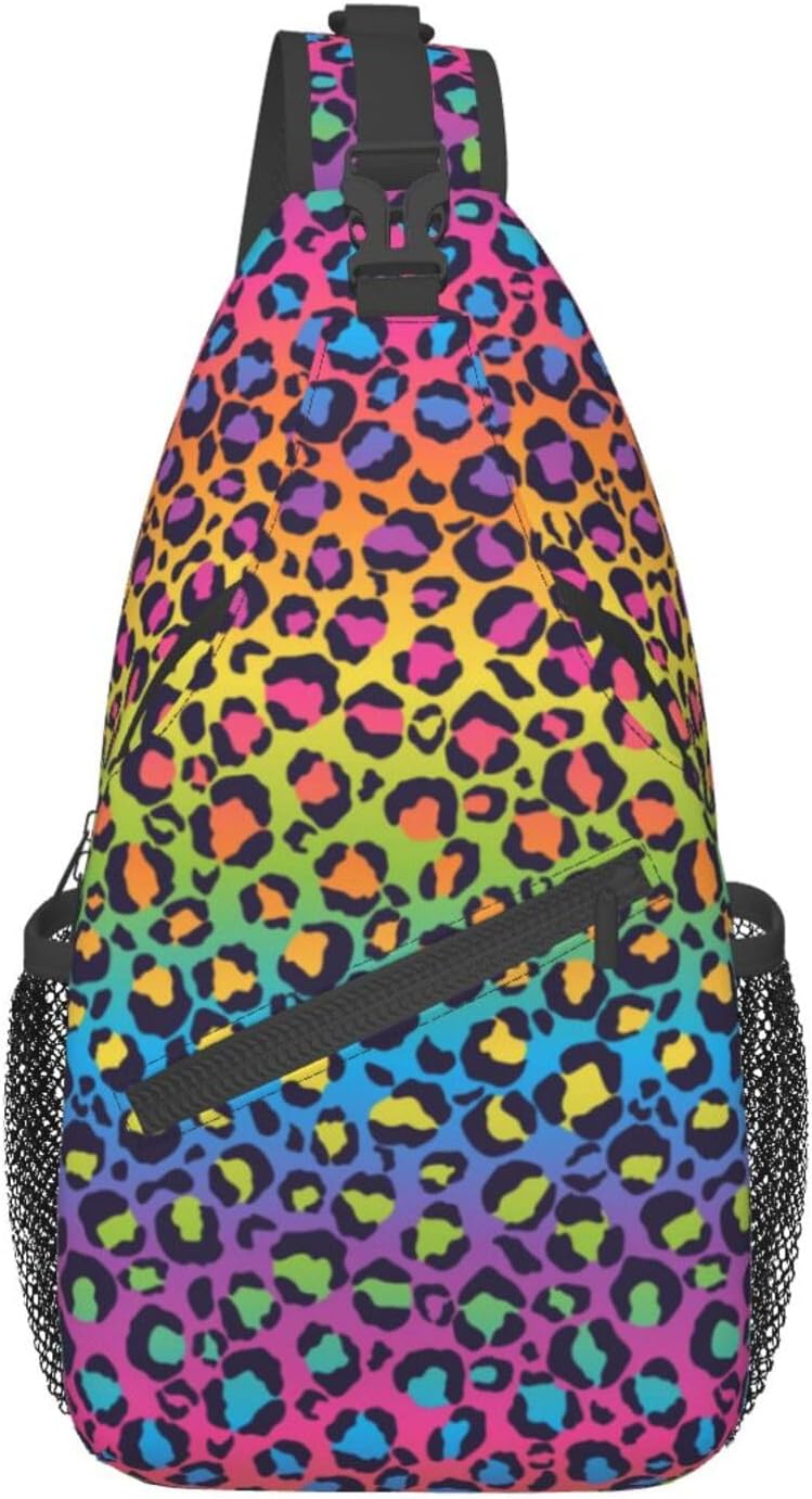 Custom Printed Sling Bag for Women Men Crossbody Shoulder Backpack Chest Bags Gym Travel Hiking Casual Daypack