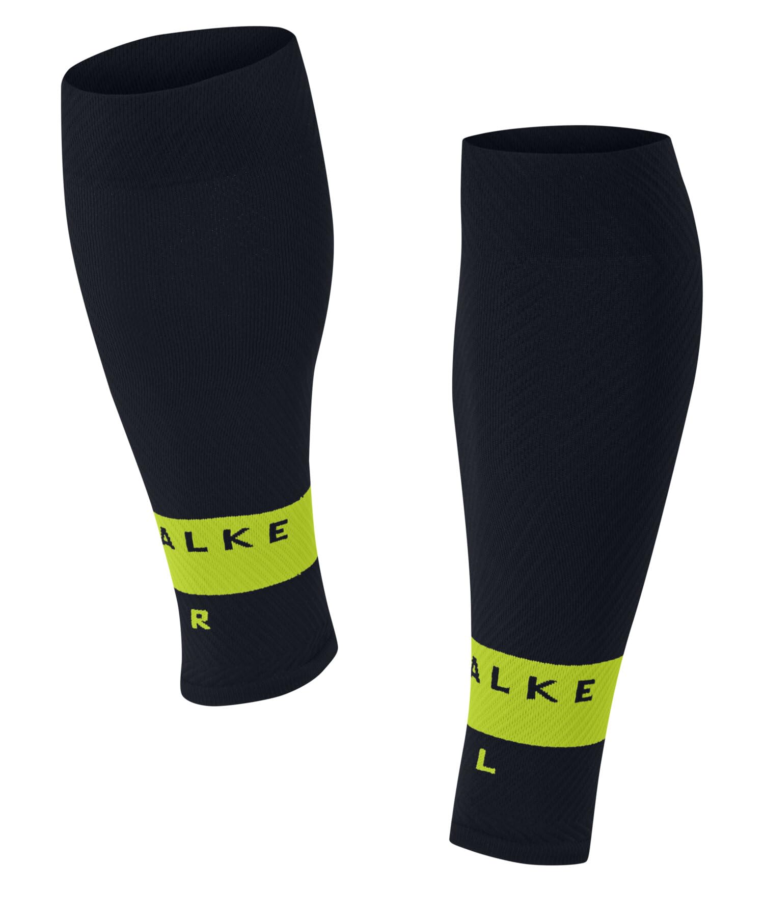 FALKE uomo RU Compression Tube gambali compressione running migliore circolazione sanguigna rinforzanti prevenzione delle lesioni traspiranti asciugatura rapida sostenibili filo funzionale 1 paio