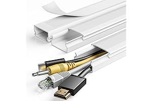 Yecaye TV Cord Hider | Conceal Unsightly Cables Effectively