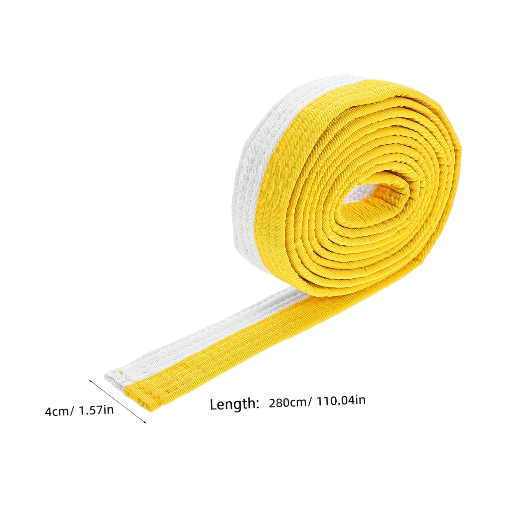 Toddmomy Judo Belt Martial Arts Belt Displays Hapkido Uniform Karate Training Equipment Karate Stuff Karate Gear Karate Belts Boxing Belt Costume Taekwondo Uniform White Belt Cotton