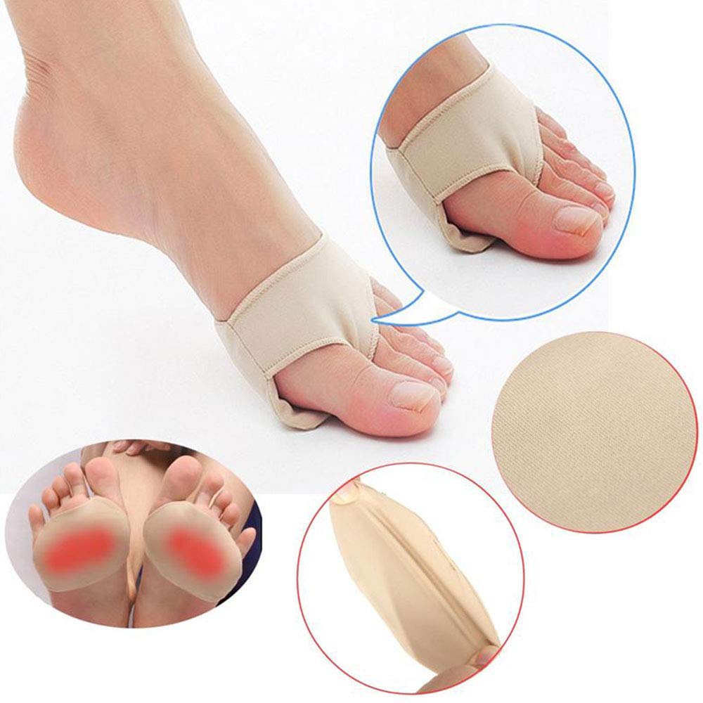 10PCS di yshaped strap Metatarsal Pads by Pedimend – Palla di piede dell' avampiede cuscini – antislipping & Stretchable metatarso – pelle dura neuroma di Morton – previene i