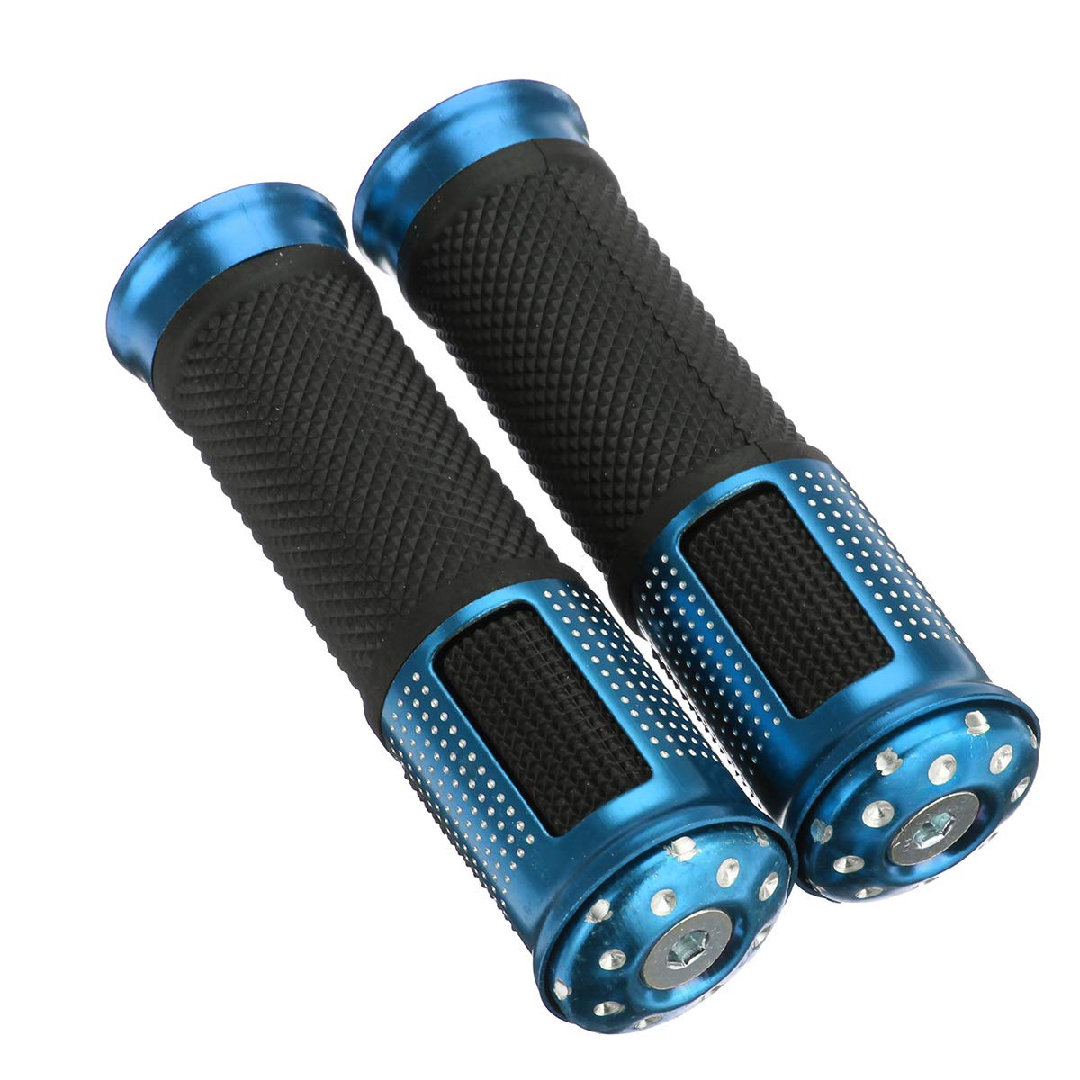 Viviance 7/8Inch 22Mm Motociclo Moto Manubrio Maniglia Bar Manopole - Viola