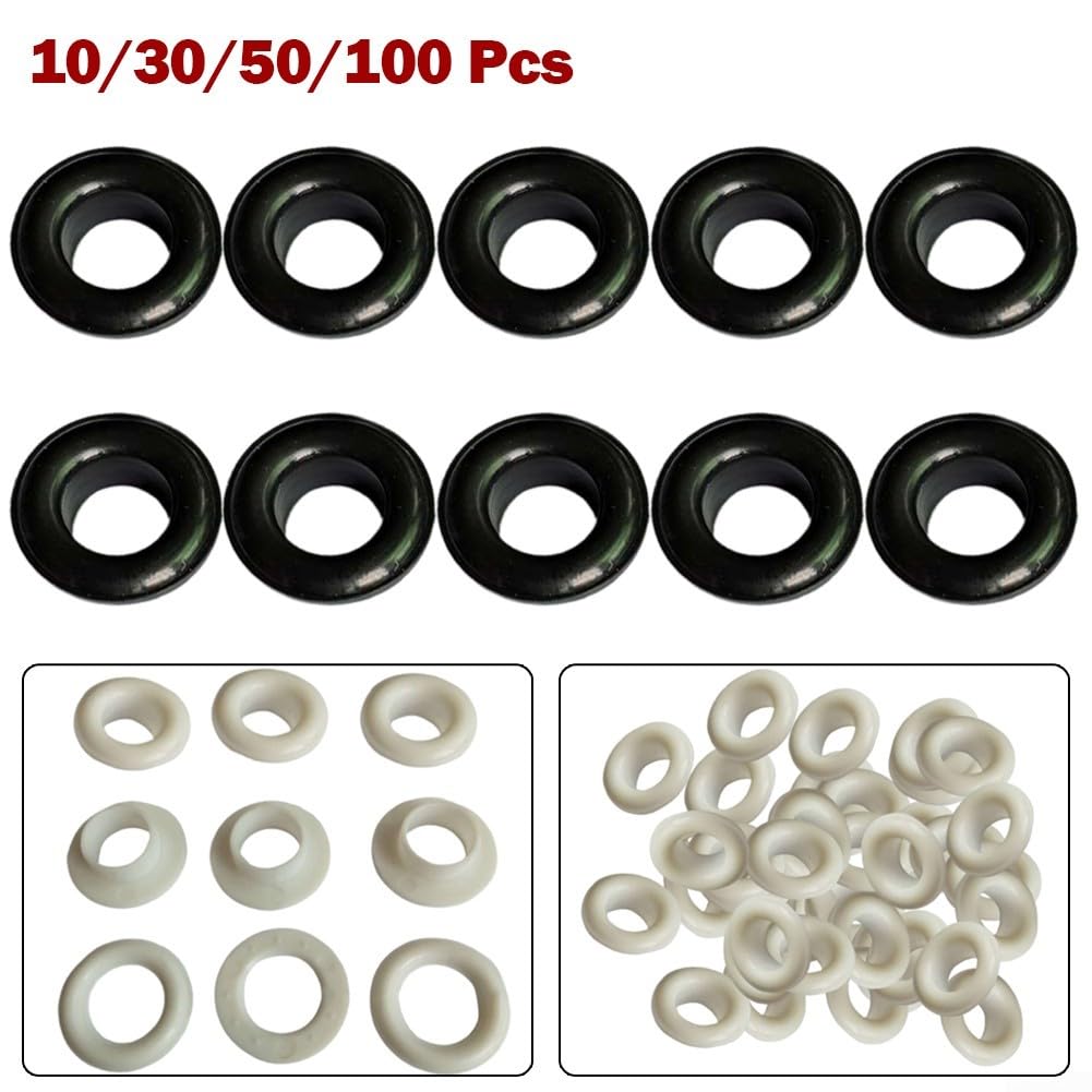 Kit di occhielli a pressione in resina, interni regolabili, esterno 15 mm, esterno 28 mm, chiusura per foro dell'aria in plastica, autobloccante, maschio femmina, per riparazione teloni, tende da sole