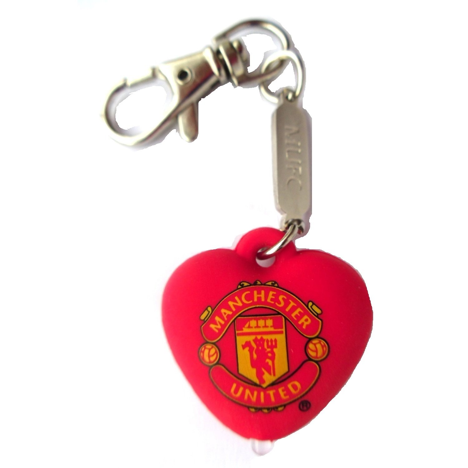 Man Utd Heart Charm