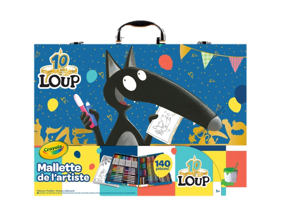 Crayola - Mallette de l'artiste Le Loup - - 256450.004