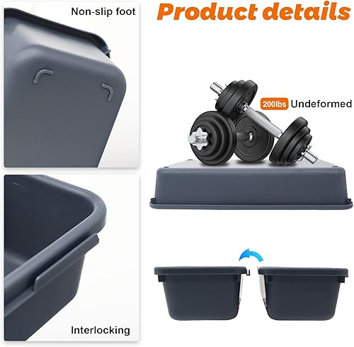 Miniatura 7 de 54 bandejas organizadoras de cajones de herramientas, separadores de cajones entrelazados para almacenamiento y organización, adecuadas para caja de