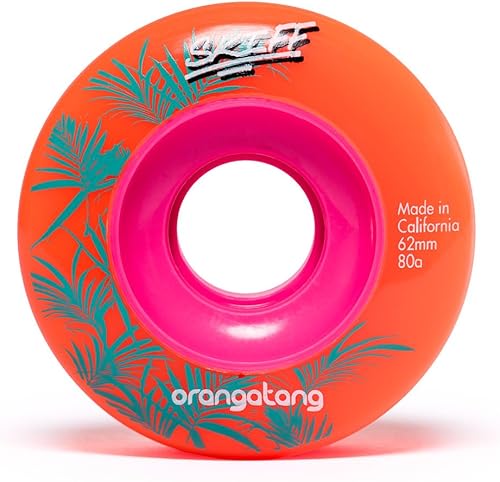 Miniatura 2 de Orangatang Skiff - Ruedas de patineta todo terreno de 2.441in (juego de 4)