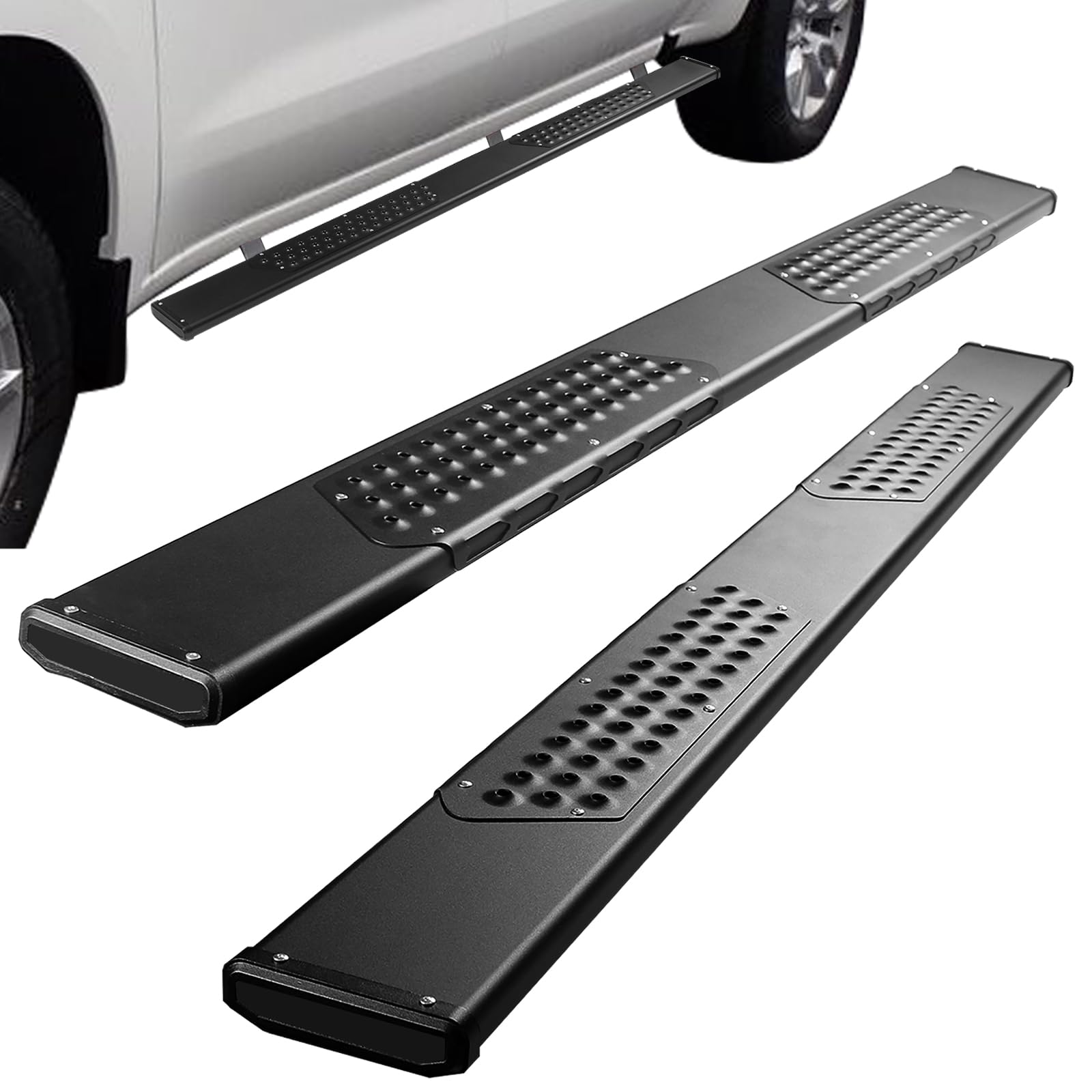 Buy BoardRoad Running Boards for 20192023 Chevy Silverado/GMC Sierra 1500 Crew Cab 4Door 2020