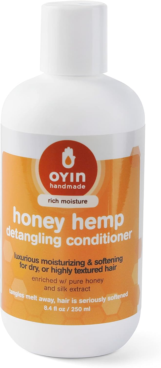 Oyin Handmade Honey Hemp Detangling & Moisturising Conditioner (250ml