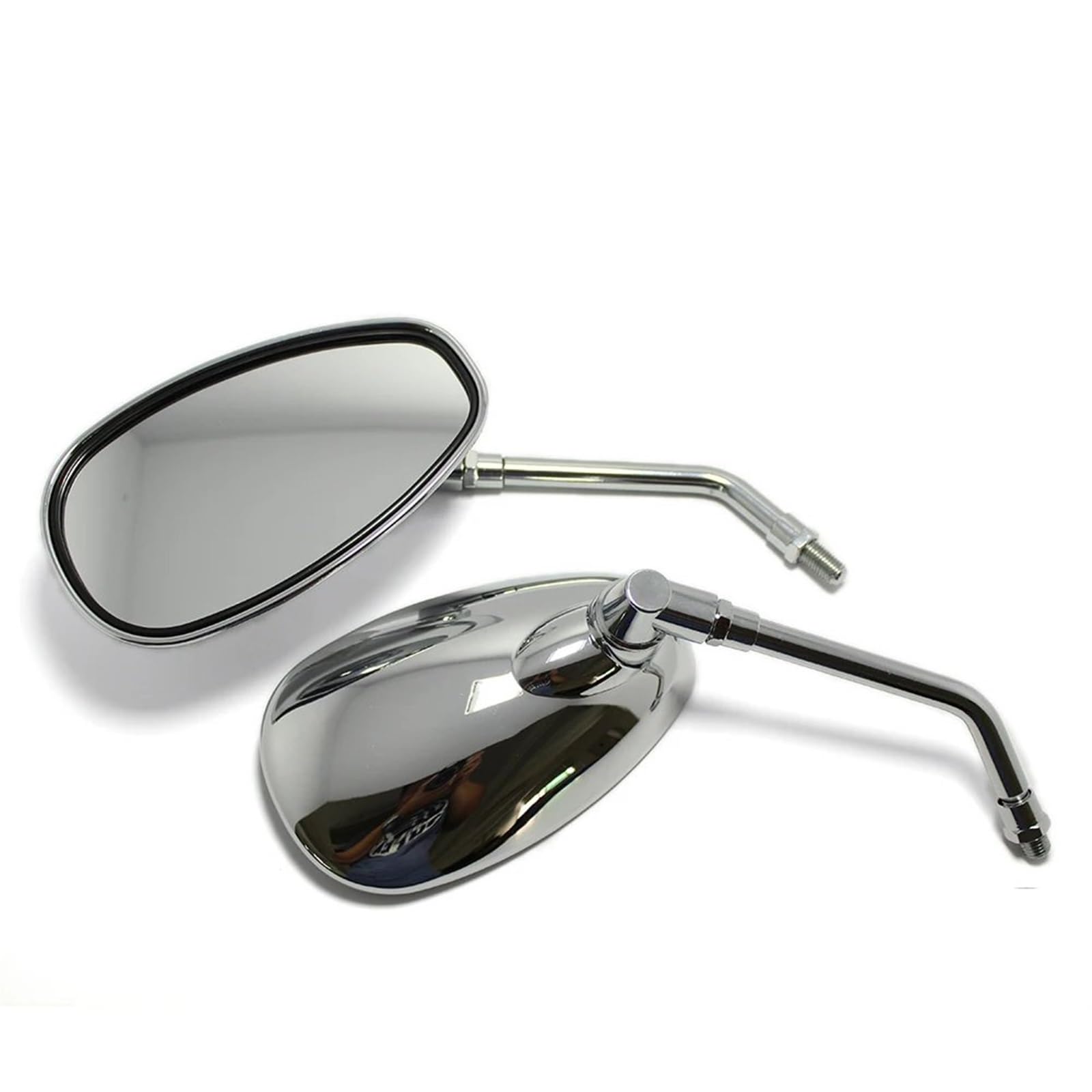 pour Touring pour Electra pour Glide pour Dyna pour Fatboy pour Softail pour Sportster pour Breakout Rétroviseur Moto 10MM Rétroviseur Carré Rétroviseur Moto Miroir Latéral Moto