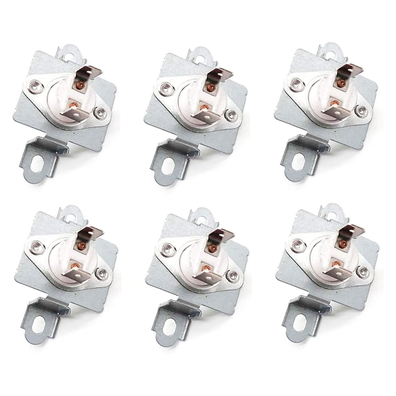 Maxtonser 6 Pieces Metal Dryer Temperature Component Dryer Insurance Wire Replacement Wire Metal for DC96-00887A
