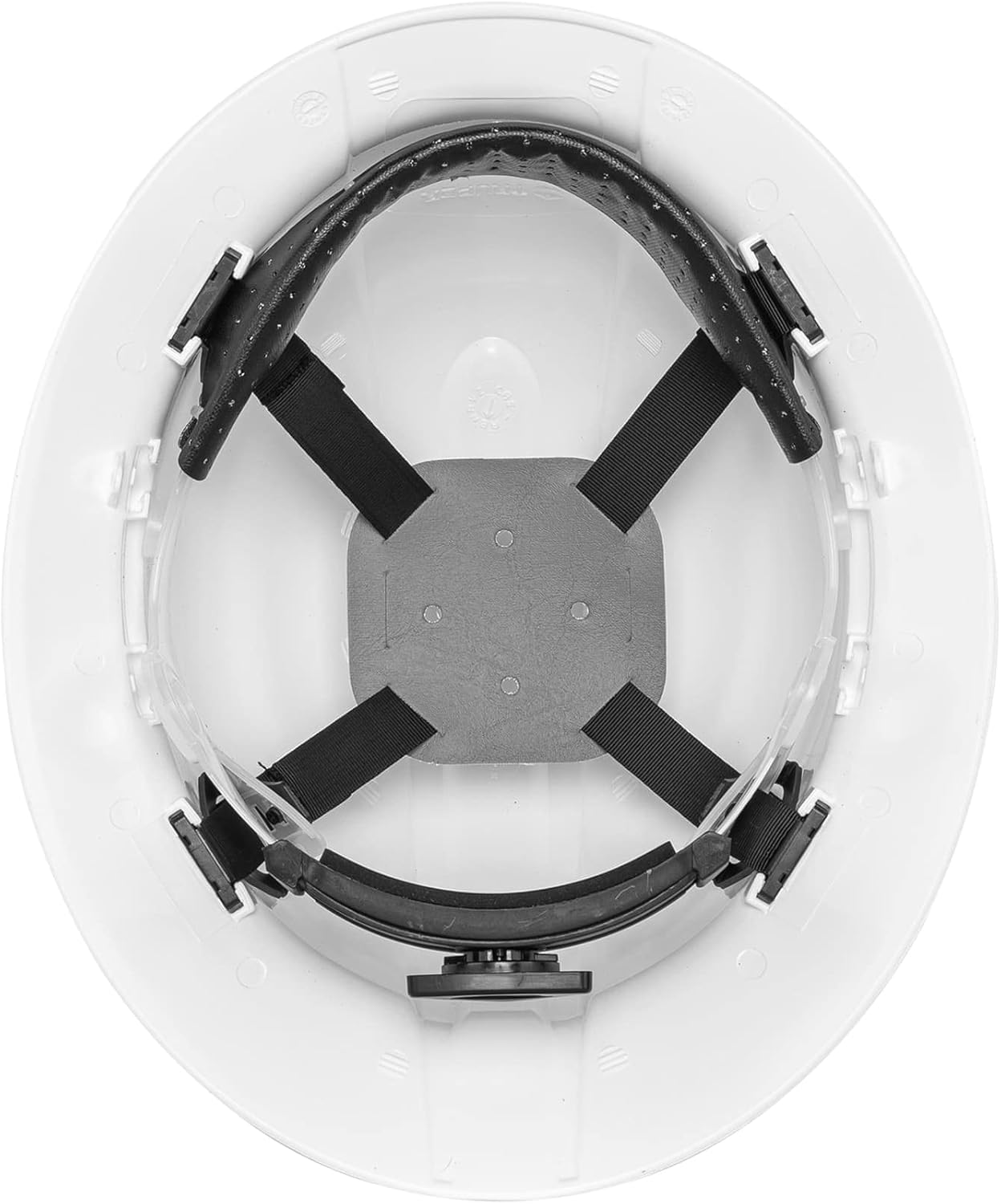 TRUPER CAS-BX Full Brim Hard Hats, Ratchet Suspension. SAFETY PRODUCTS. White - 1 Pc