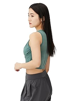 Amazon | [ダンスキン] タンクトップ SHEER LIGHT CROPPED TANK