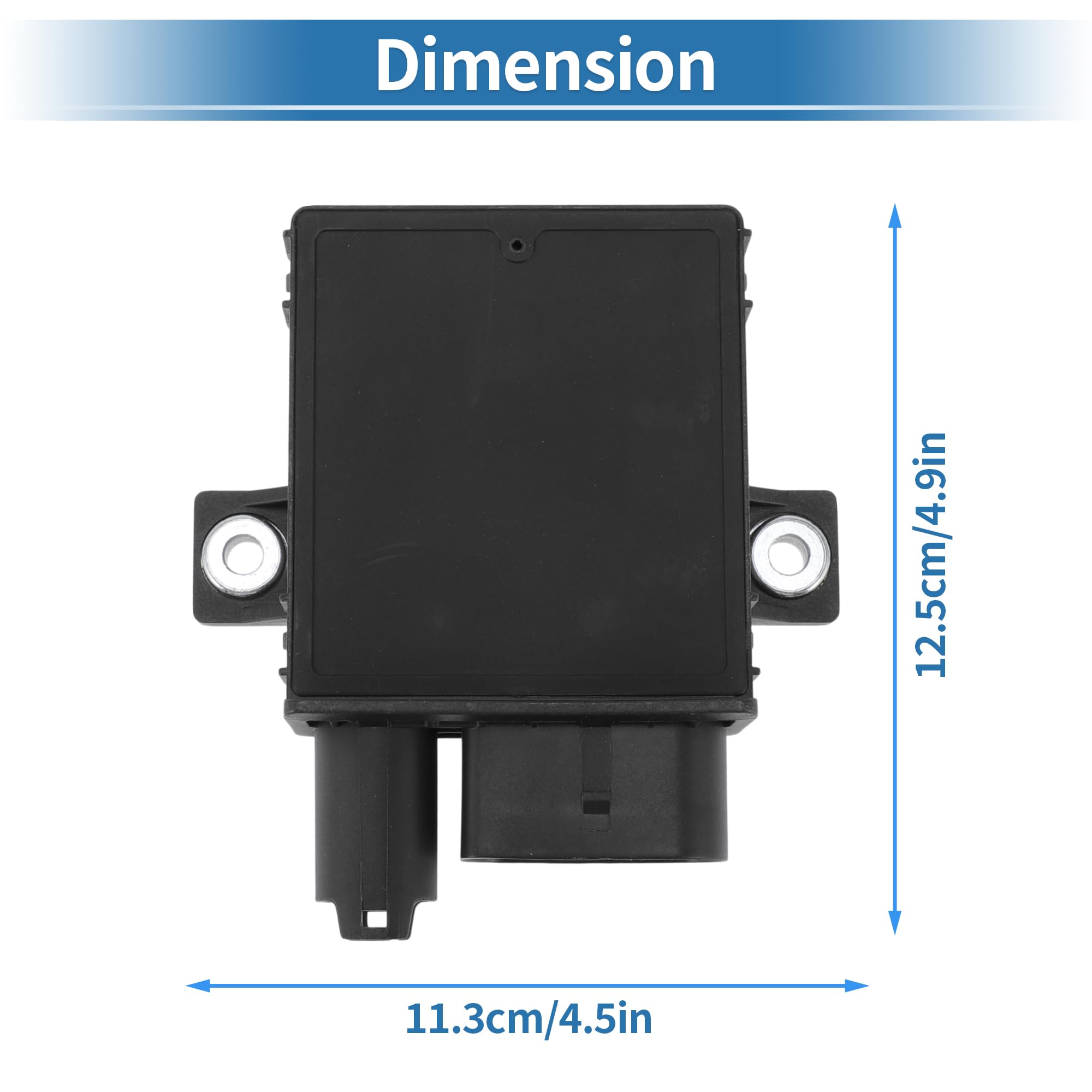 A ABSOPRO Modulo Controllo Relè della Candele di Accensione No.12217788327 per BMW E46 330d 2.9 1999-2005 per BMW E90 330d 3.0 2005-2011 per BMW X5 E70 3.0 3.0d 2007-2008 Riscaldatore Diesel