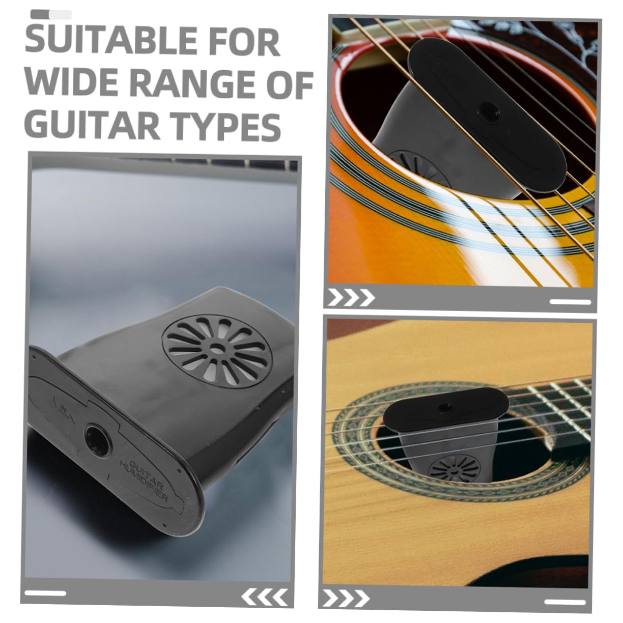 TOYANDONA 20pezzi Umidificatore Per Chitarra Acustica Per Mantenere Umidità e Prevenire Crepe Accessorio Pratico Per Musicisti Durante Inverno