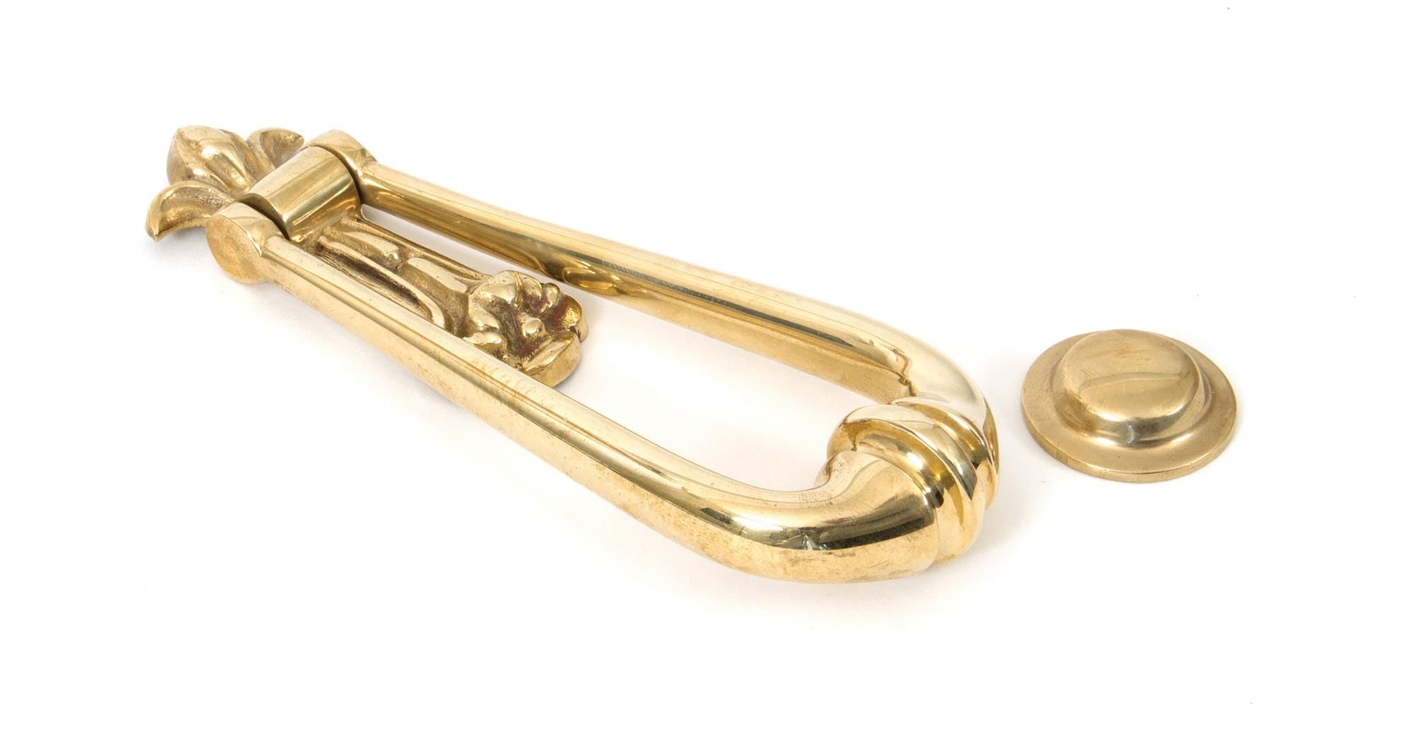 From The Anvil Brass Polished Loop Door Knocker