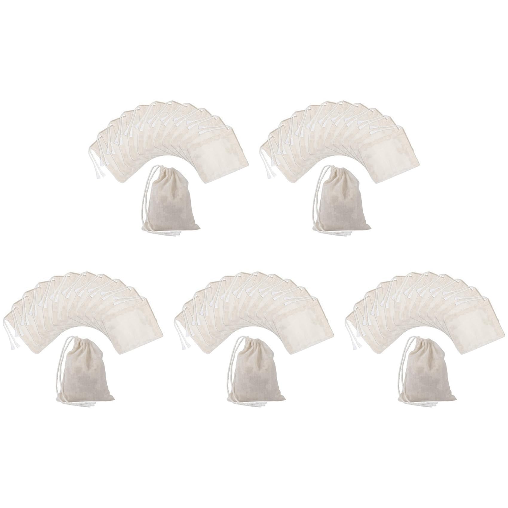 Sachets de thé pour filtrer le vrac sans résidus lot de 250