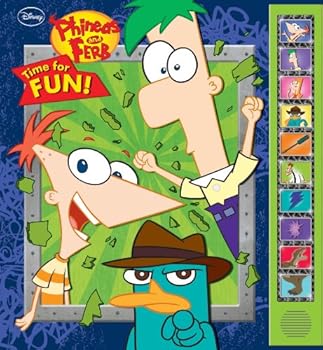 Hardcover Disney: Phineas and Ferb: Time for Fun!: Play-a-Sound Book