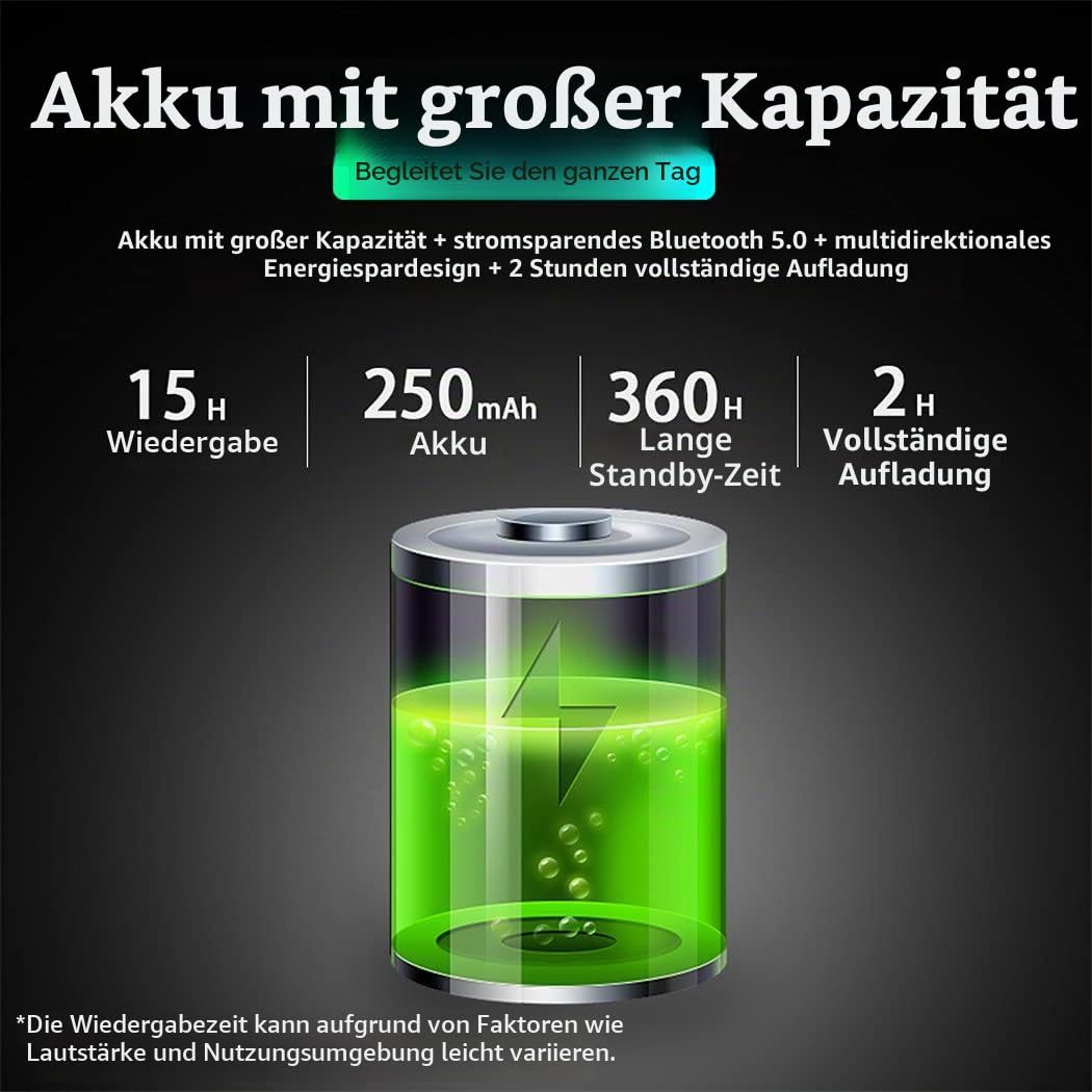 CYBORIS Sport Schwimmen Wasserdichte Kopfhörer, IPX7 Wasserdicht 32GB MP3-Player mit Bluetooth, Lauf-Kopfhörer, 10 Stunden Spielzeit, Kabelloses Bluetooth 5.3 Headset mit Geräuschunterdrückung