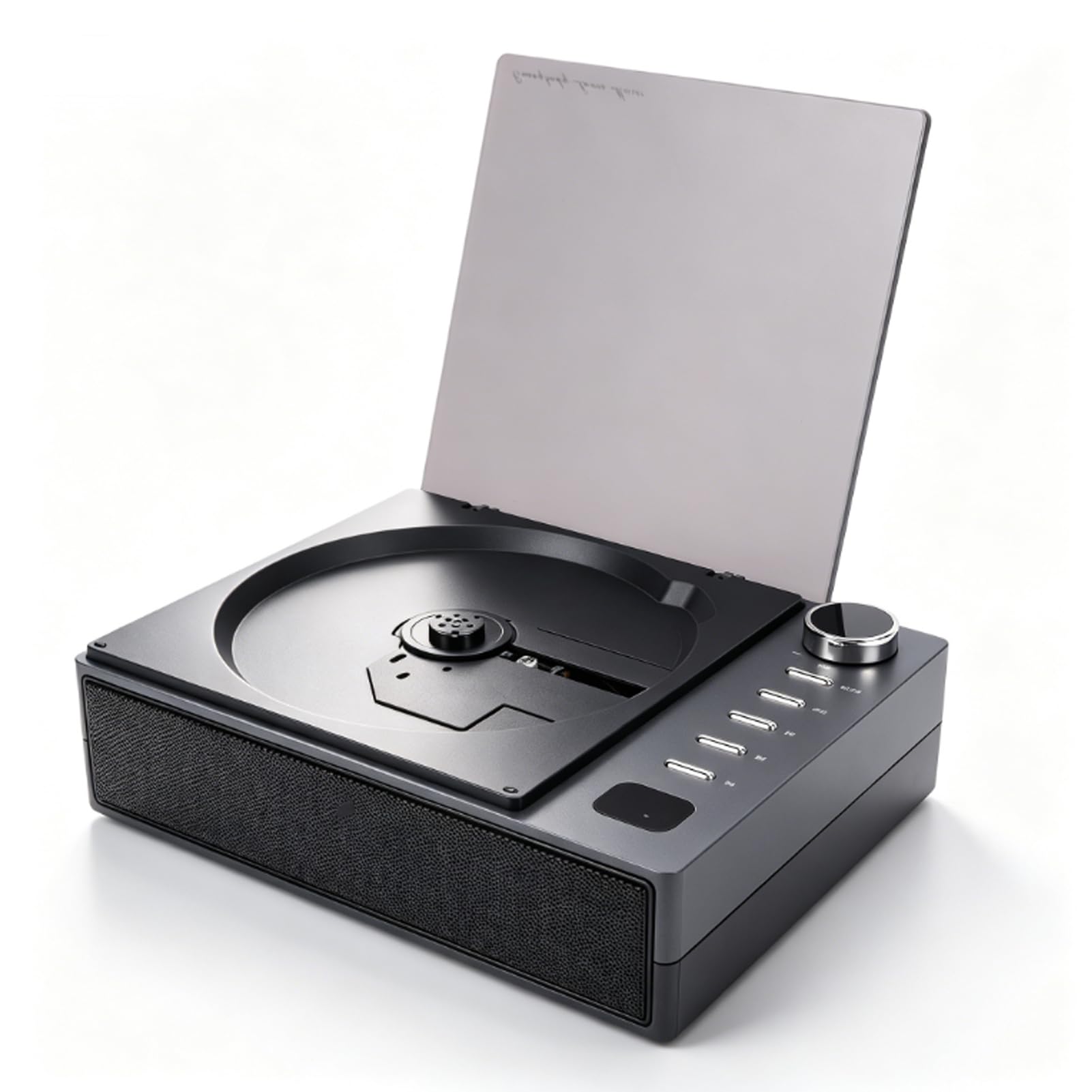 LICAEVEY Lettore CD Portatile, Lettore CD Radio FM Bluetooth 5.1 con Telecomando, per la Riproduzione di Musica Yoga in Ufficio a Casa (BLACK)