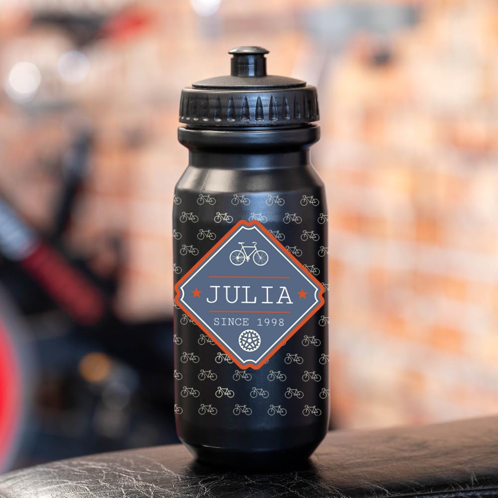 EJ.life bouteille d'eau de vélo Porte-bouteille d'eau noir détachable