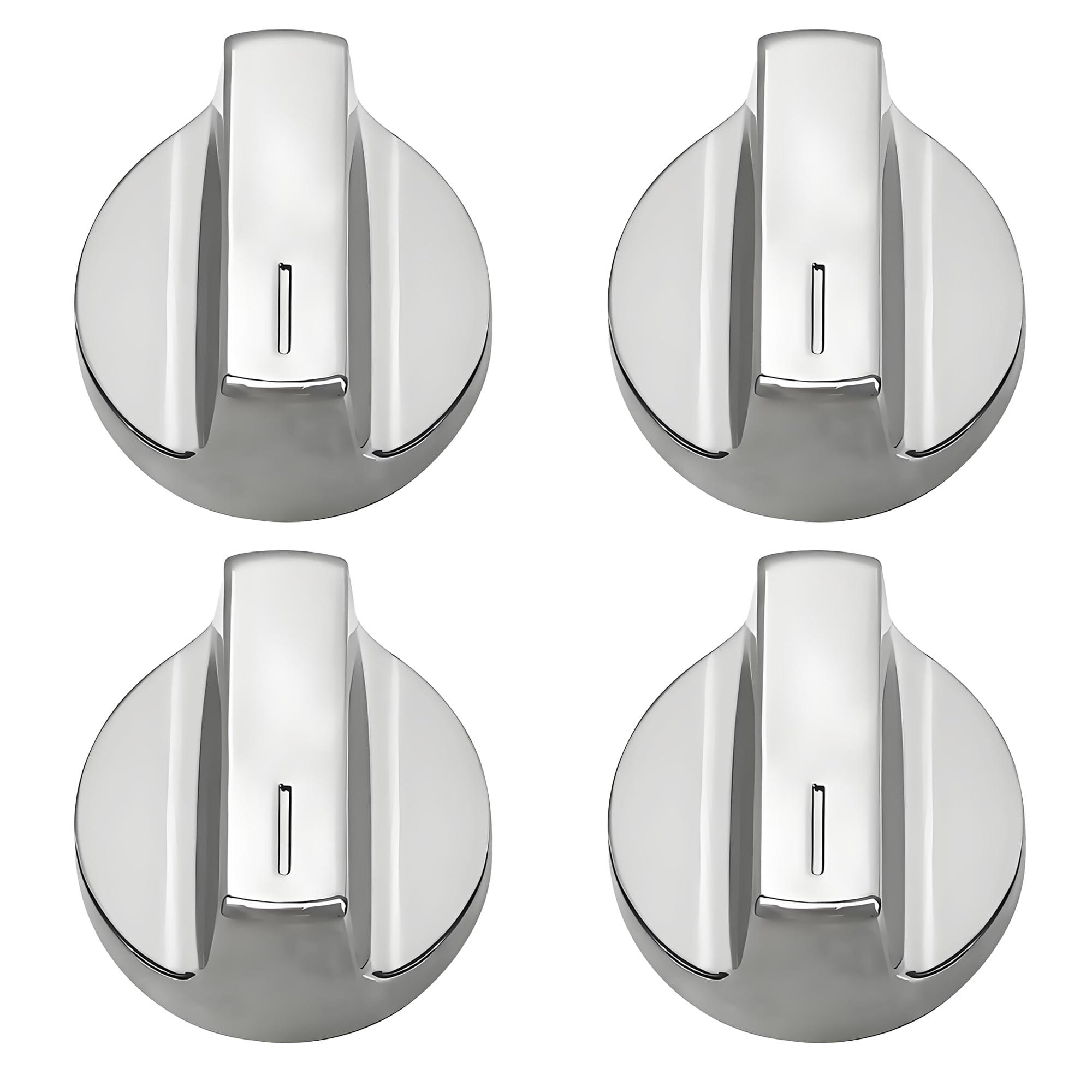 W11517331 Electric Range Knob Compatible with Whirlpool Stove Oven - 4 Pack