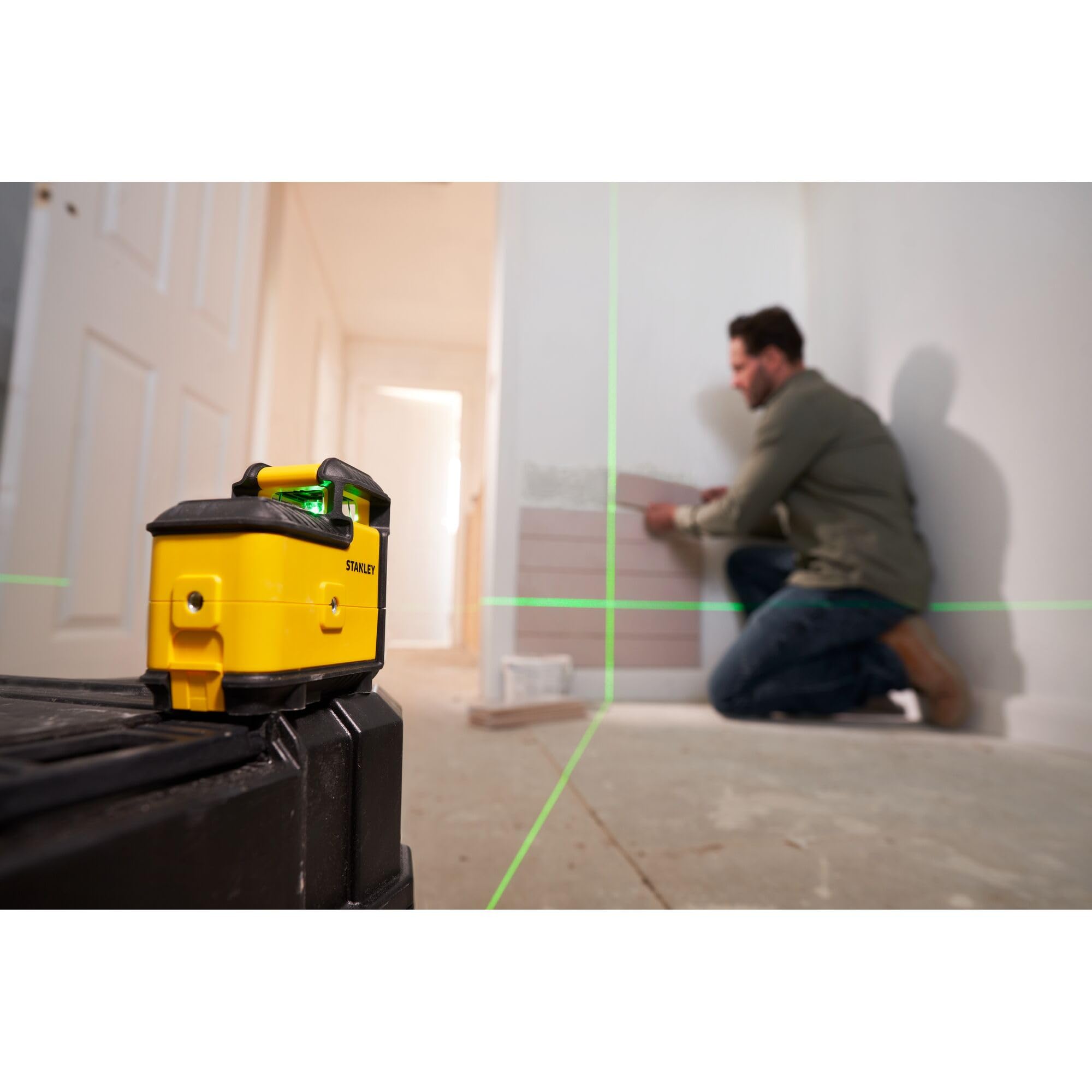 STANLEY STHT77594-1 Livella Laser CROSS360 Raggio Verde