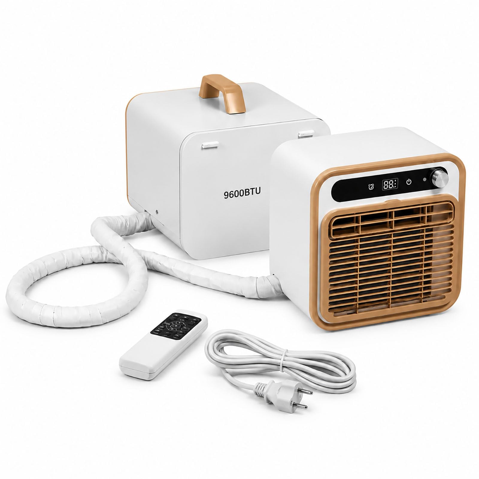 Mcamgiczin Multicolor 220V Portable Split Air Conditioner (2026 Model) – 9600 Btu Rapid Cooling