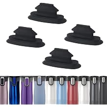 BOSORIO 4 Pack Rubber Stoppers Compatible with Contigo West Loop 2.0&3.0 12oz 16oz 20oz 24oz Travel Mug, Lid Replacement Part, Replacement Silicone Seal for Contigo Coffee Tumbler