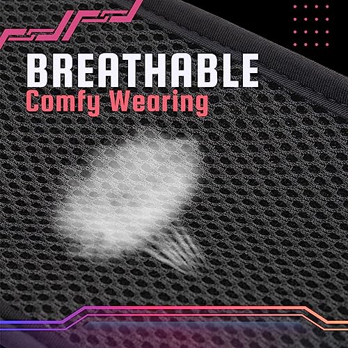 Ushake Slim Running Belt, Workout Fanny Pack For Men Women,Exercise Waist Pack For Apple Iphone Holder thumb #3