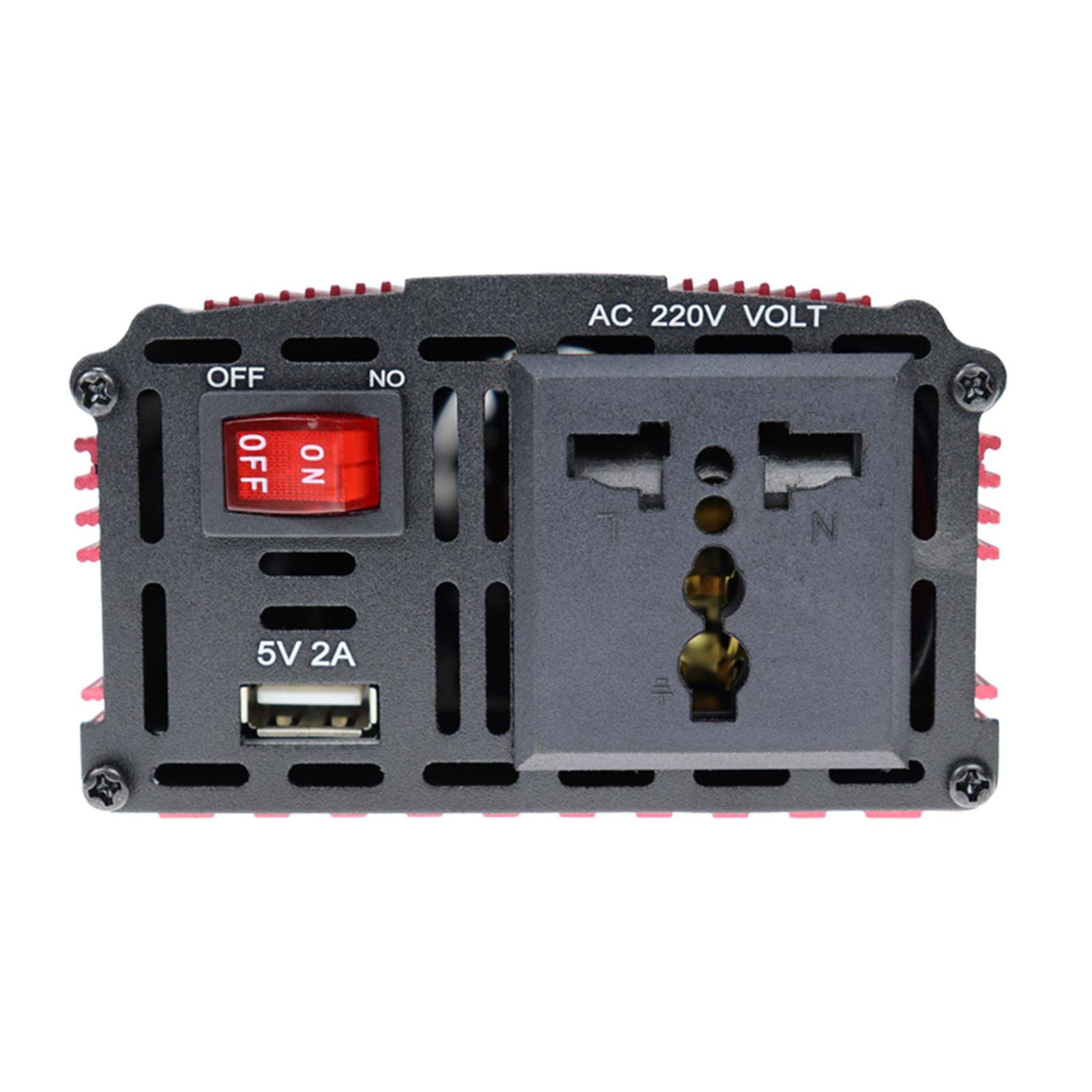Inversor de 3000 W – DC 12 V a CA 110 V 220 V – Inversor Onsinusoidal modificada – Voltaje de coche adaptador solar para coche camión RV