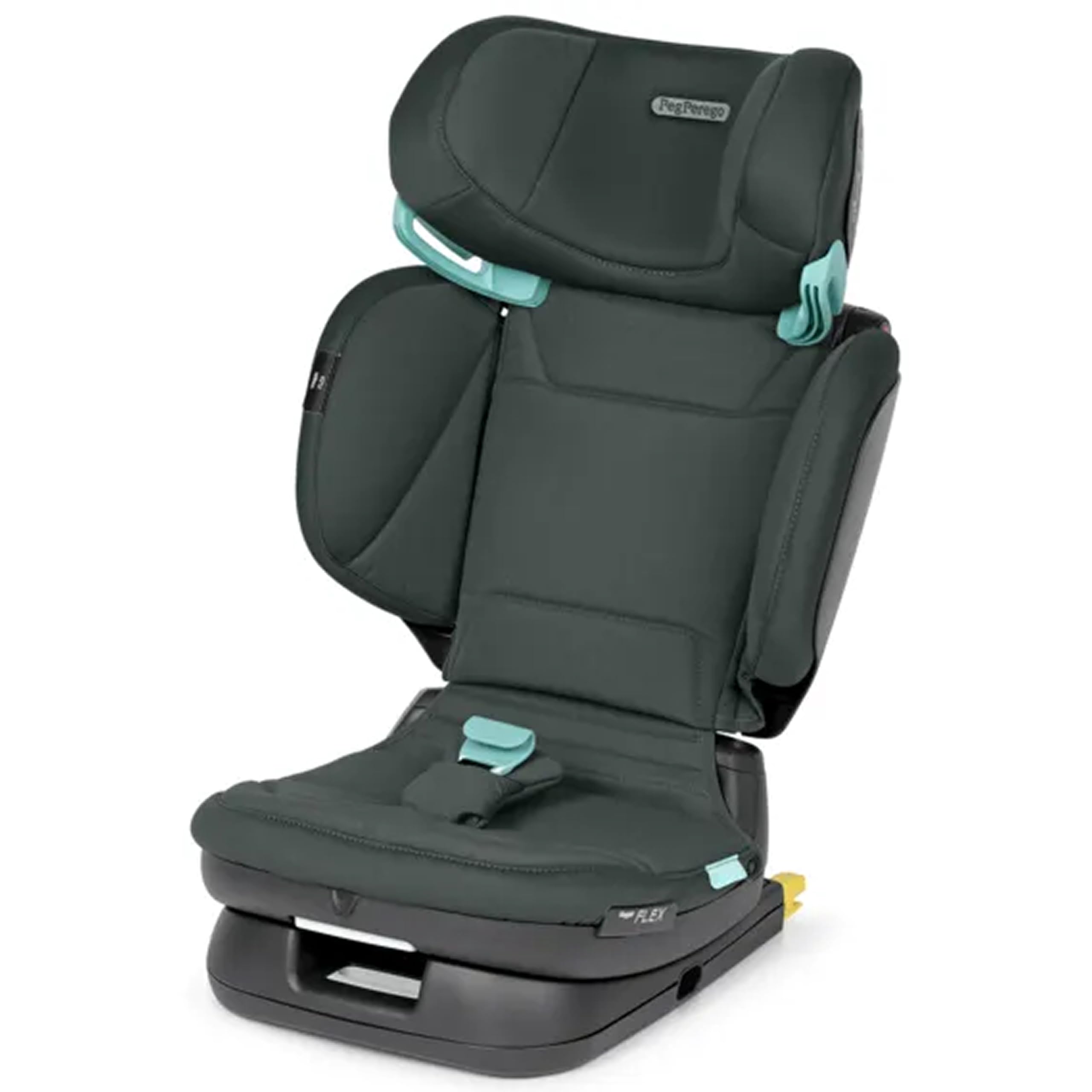 PEG Viaggio Flex Autositz ISOFIX mit fortschrittlicher Technologie, verstellbar, klappbar, verstärkte Rückenlehne, für Kinder von 100 bis 150 cm (3-12 Jahre), 15-36 kg, Metal