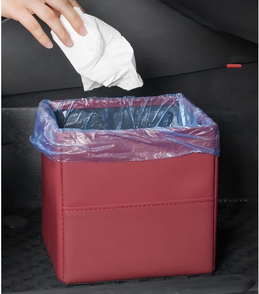 車用ゴミ箱適合ロールス・ロイス カリナン, 1個耐久性多用途性 漏れ防止機能を備えたゴミ箱耐衝撃性滑り止め防臭性大容量クイックインス