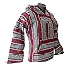 Classic Mexican Style Baja Jacket (XL, Red)