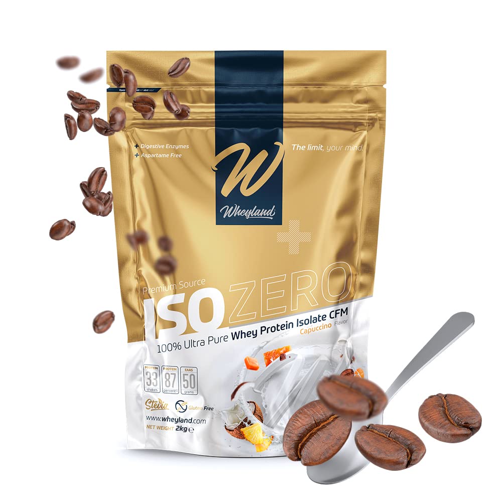 Isozero - 100% Ultra Pure Whey Protein Isolate CFM 2 Kg Capuccino