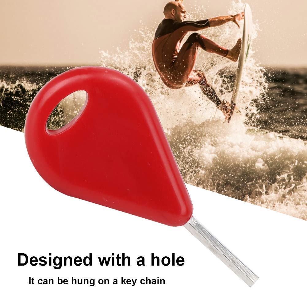 Chiave per Pinne da Surf e Viti per Pinne FCS Chiave da Surf Universale per Pinne da Surf Accessori per ricambi per Tavole da Surf