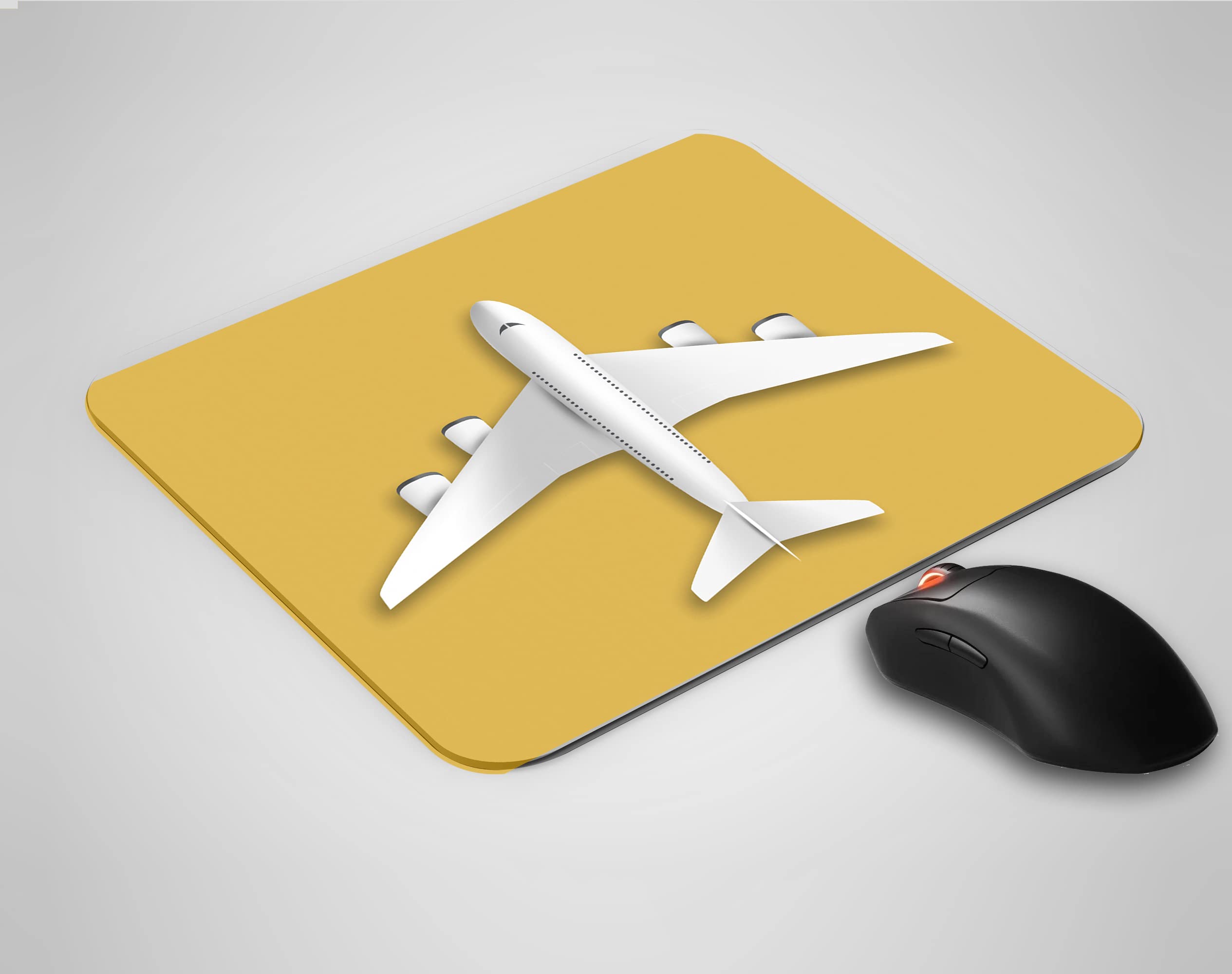SKP Aeroplane Design Designer Mousepad for Laptop/Computer (Gaming Mouse Pad | Ultra Slim)-CS3003-image-25